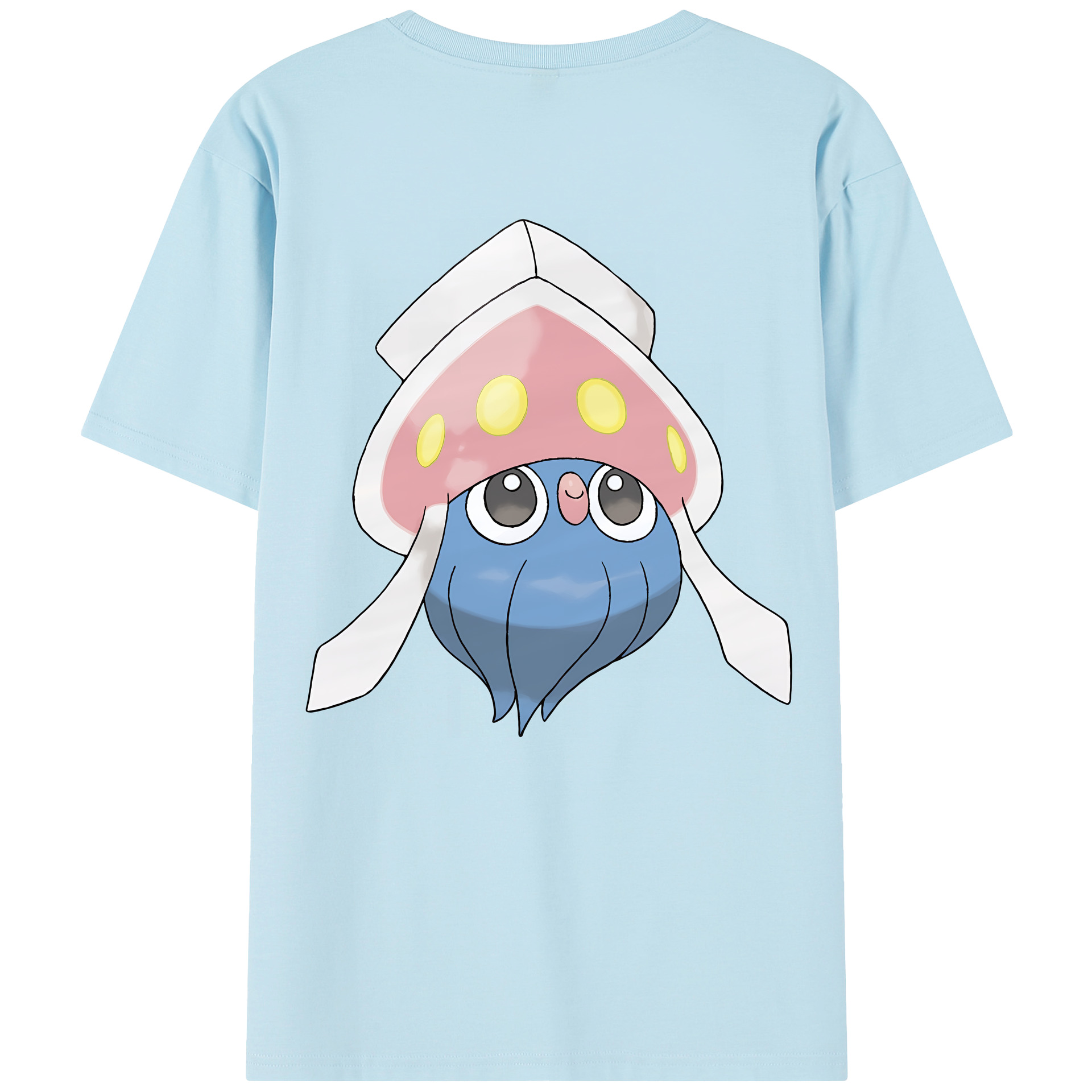 （画像用） ポケットモンスター Pokémon 綿100％半袖Tシャツ（背面プリント）